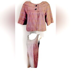 ☑️JESSICA HOWARD☑️ 2-PC LINED SHEATH DRESS & CROPPED A-LINE JACKET NWOT🖤